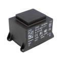 BV EI 663 1111; Transformer: encapsulated; 44VA; 230VAC; 24V; 1833mA; Mounting: PCB; HAHN