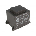 BV EI 665 1137; Transformer: encapsulated; 50VA; 230VAC; 24V; 2083mA; Mounting: PCB; HAHN