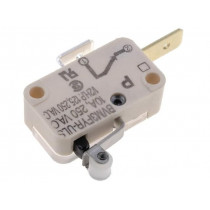 BVM3FYR-ULS; Microswitch SNAP ACTION; with lever (with roller); SPST-NC; SAIA-BURGESS BVM3FYR-ULS; Microswitch SNAP ACTION; with lever (with roller); SPST-NC; SAIA-BURGESS