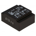 BV UI 21 0003; Transformer: encapsulated; 1VA; 115/115VAC; 9V; 9V; 56mA; 56mA; 50g; HAHN