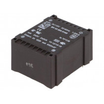 BV UI 304 0153; Transformer: encapsulated; 10VA; 115/115VAC; 9V; 9V; 555mA; 555mA; HAHN