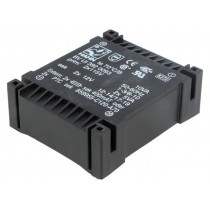 BV UI 392 0093; Transformer: encapsulated; 10VA; 115/115VAC; 12V; 12V; 416mA; 416mA; HAHN
