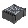 BV UI 394 0097; Transformer: encapsulated; 18VA; 115/115VAC; 21V; 21V; 428mA; 428mA; HAHN