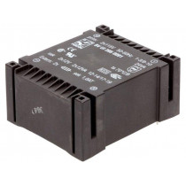 BV UI 395 0091; Transformer: encapsulated; 24VA; 115/115VAC; 12V; 12V; 1000mA; 460g; HAHN