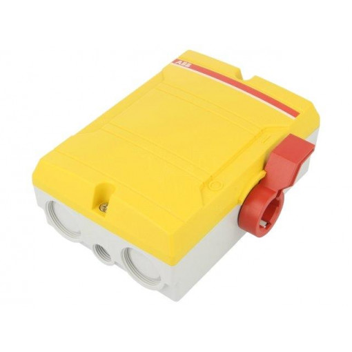 2CMA142446R1000; Switch-disconnector; Poles: 4; flush mounting; 40A; BW; IP65; ABB