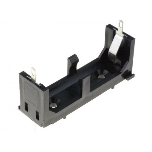 BX0035; Holder; Leads: soldering lugs; Size: AA,R6; Batt.no: 1; UL94V-0; BULGIN