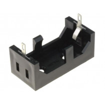 BX0123; Holder; Leads: soldering lugs; Size: CR123A,R123; Batt.no: 1; BULGIN