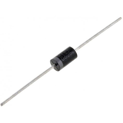 BY397; Diode: rectifying; THT; 200V; 3A; Ammo Pack; Ifsm: 100A; DO201; 0.5us; DIOTEC SEMICONDUCTOR