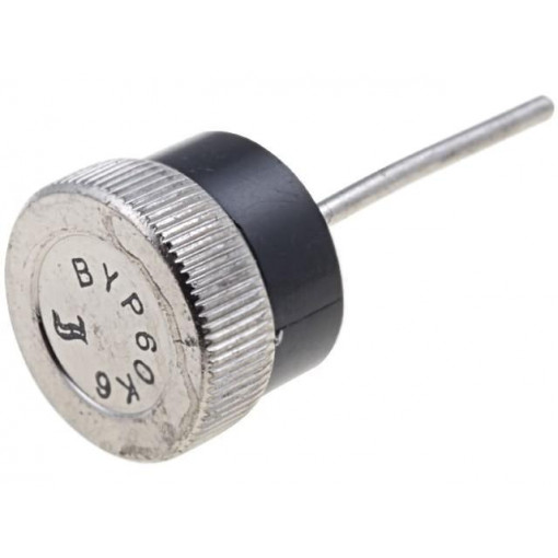 BYP60K6; Diode: rectifying; 600V; 60A; 190A; Ø12,75x4,2mm; cathode on wire; DIOTEC SEMICONDUCTOR BYP60K6; Diode: rectifying; 600V; 60A; 190A; Ø12,75x4,2mm; cathode on wire; DIOTEC SEMICONDUCTOR