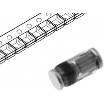 BZT55C3V6-GS08; Diode: Zener; 0.5W; 3.6V; SMD; reel,tape; quadroMELF; single diode; VISHAY