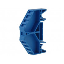 1267990000 BZT PRV4 BL 35X7.5; Marker holder; Application: PPV,PRV; blue; TS35x7.5; -25÷70°C; WEIDMÜLLER