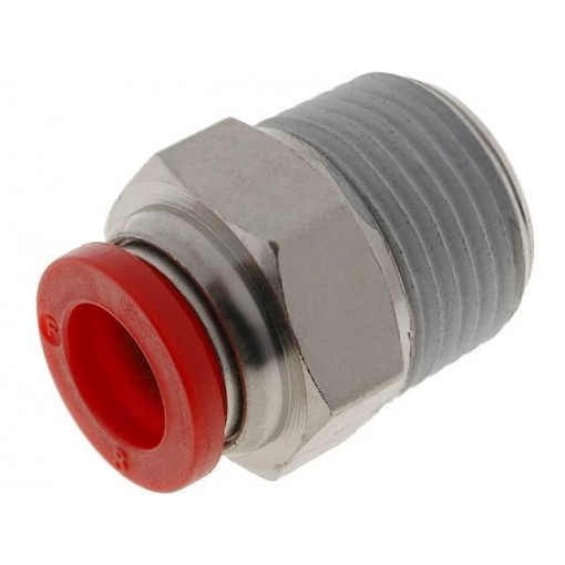 C01250838; Composite connector; straight; BSP 3/8