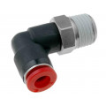 C01470628; Composite connector; angled; BSP 1/4