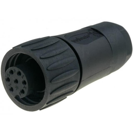 C016 10D006 000 12; Connector: circular; plug; PIN: 7; female; w/o contacts; IP65,IP67; AMPHENOL C016 10D006 000 12; Connector: circular; plug; PIN: 7; female; w/o contacts; IP65,IP67; AMPHENOL