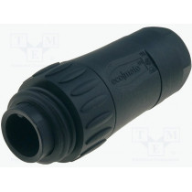 C016 10H006 000 12; Connector: circular; plug; PIN: 7; male; w/o contacts; IP65,IP67; AMPHENOL C016 10H006 000 12; Connector: circular; plug; PIN: 7; male; w/o contacts; IP65,IP67; AMPHENOL