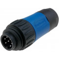 C016 30H006 100 10; Connector: circular; plug; PIN: 7; male; soldering; silver plated; AMPHENOL C016 30H006 100 10; Connector: circular; plug; PIN: 7; male; soldering; silver plated; AMPHENOL