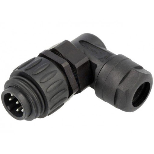 C016 30K006 100 12; Connector: circular; plug; PIN: 7; male; soldering; silver plated; AMPHENOL