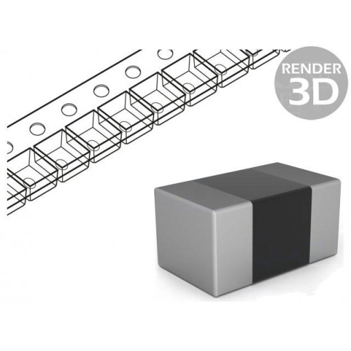 C0402C129C5GACTU; Capacitor: ceramic; MLCC; 1.2pF; 50VDC; C0G; ±0.25pF; SMD; 0402; KEMET