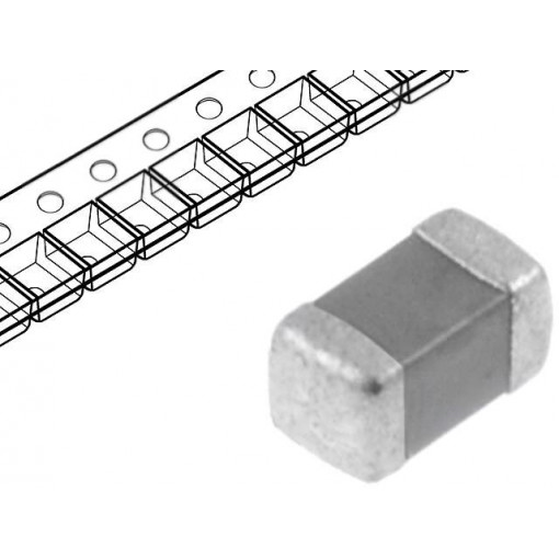 C0603C105K4RACTU; Capacitor: ceramic; MLCC; 1uF; 16VDC; X7R; ±10%; SMD; 0603; KEMET