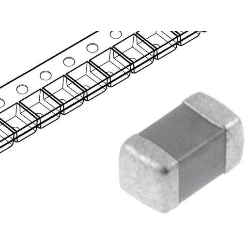 C0603C474J4RACTU; Capacitor: ceramic; MLCC; 470nF; 16VDC; X7R; ±5%; SMD; 0603; KEMET