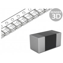 C0603X105K9RACTU; Capacitor: ceramic; MLCC; 1uF; 6.3VDC; X7R; ±10%; SMD; 0603; KEMET