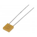 CK06BX105K; Capacitor: ceramic; MLCC; 1uF; 50V; ±10%; THT; 5.08mm; Package: bag; KEMET CK06BX105K; Capacitor: ceramic; MLCC; 1uF; 50V; ±10%; THT; 5.08mm; Package: bag; KEMET
