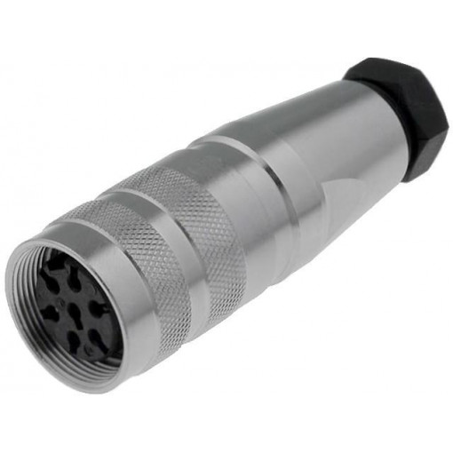 C091 31D007 100 2; Connector: M16; plug; female; soldering; for cable; PIN: 7; 5A; 300V; AMPHENOL