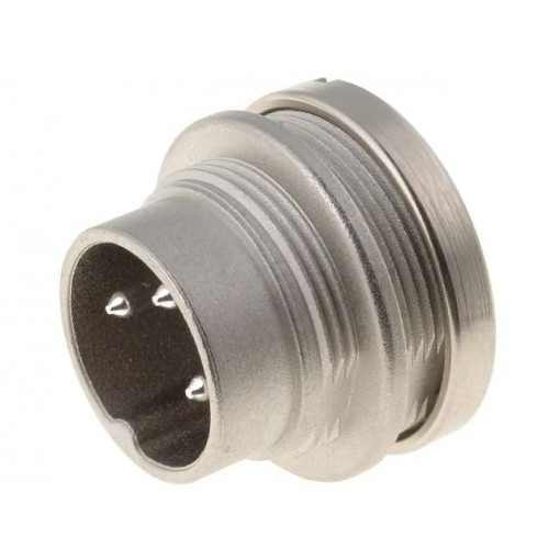 T 3262 000; Connector: M16; socket; male; soldering; PIN: 3; 5A; 300V; IP40; AMPHENOL