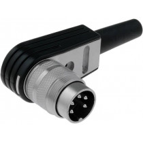 T 3360 005; Connector: M16; plug; male; soldering; for cable; PIN: 5; 5A; 300V; AMPHENOL