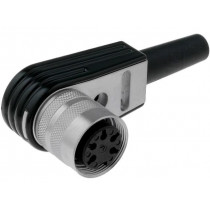 T 3361 005; Connector: M16; plug; female; soldering; for cable; PIN: 5; 5A; 300V; AMPHENOL