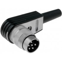 T 3400 005; Connector: M16; plug; male; soldering; for cable; PIN: 6; 5A; 300V; AMPHENOL