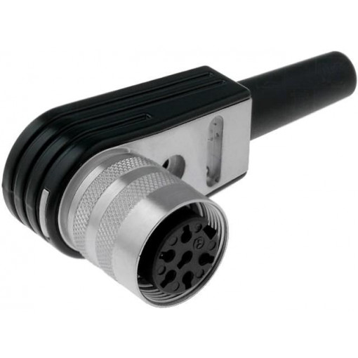 T 3401 005; Connector: M16; plug; female; soldering; for cable; PIN: 6; 5A; 300V; AMPHENOL