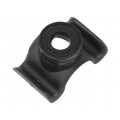 201-10010; Clip base; polyamide; black; Ømount.hole: 4.8mm; W: 12.7mm; L: 25mm; HELLERMANNTYTON 201-10010; Clip base; polyamide; black; Ømount.hole: 4.8mm; W: 12.7mm; L: 25mm; HELLERMANNTYTON