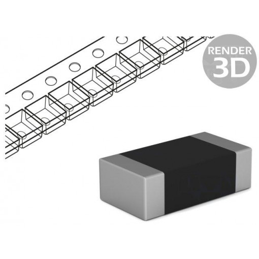 C1206C474K1RACTU; Capacitor: ceramic; MLCC; 470nF; 100VDC; X7R; ±10%; SMD; 1206; KEMET