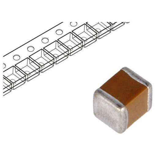 C1210X106K3RACTU; Capacitor: ceramic; MLCC; 10uF; 25VDC; X7R; ±10%; SMD; 1210; KEMET
