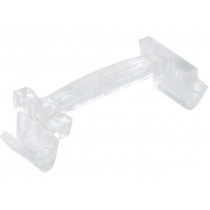 C14409_FLORENCE-1R-CLIP-B; Holder; Mat: polycarbonate; transparent; 6x23.6mm; LEDIL
