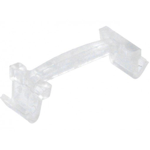 C14409_FLORENCE-1R-CLIP-B; Holder; Mat: polycarbonate; transparent; 6x23.6mm; LEDIL
