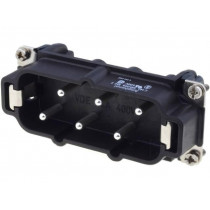 C146 10A006 102 5; Connector: HDC; contact insert; male; C146; PIN: 6; 6+PE; size E16; AMPHENOL C146 10A006 102 5; Connector: HDC; contact insert; male; C146; PIN: 6; 6+PE; size E16; AMPHENOL