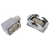 C146 10E010 922 1; Connector: HDC; male + female; C146; PIN: 10; 10+PE; size E10; M25; AMPHENOL