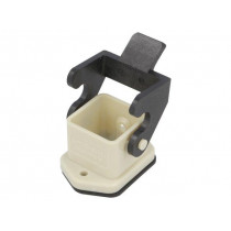 C146 10F003 000 4; Enclosure: for HDC connectors; C146; size A3; with latch; plastic; AMPHENOL