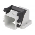 C146 10F003 004 4; Enclosure: for HDC connectors; C146; size A3; with latch; angled; AMPHENOL