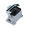 C146 10N006 603 1; Enclosure: for HDC connectors; C146; size E6; with latch; M20; AMPHENOL