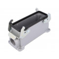 C146 10N024 500 1; Enclosure: for HDC connectors; C146; size E24; with double latch; AMPHENOL