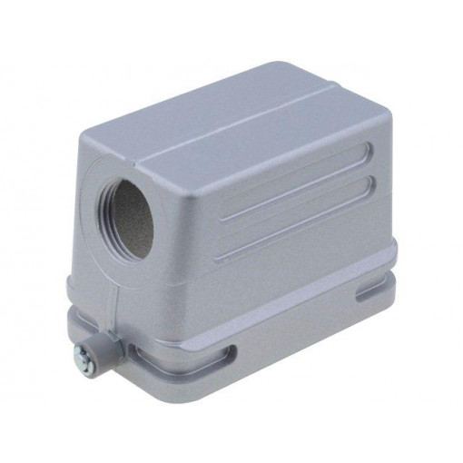 C146 21R016 556 1; Enclosure: for HDC connectors; C146; size E16; for cable; angled; AMPHENOL