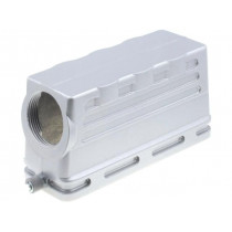 C146 21R024 506 1; Enclosure: for HDC connectors; C146; size E24; for cable; angled; AMPHENOL