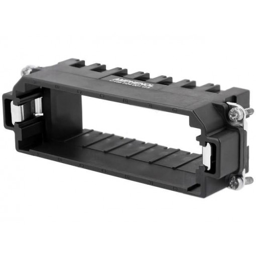 C146 P24 001 G8; Frame for modules; male; C146,heavy|mate M; size E24; Modules: 7; AMPHENOL