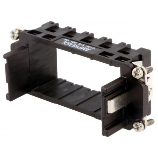 C146 S16 001 G8; Frame for modules; female; C146,heavy|mate M; size E16; AMPHENOL