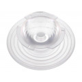 C15802_MOLLY-W; LED lens; round; Mat: PMMA plexiglass; transparent; H: 22.1mm; LEDIL C15802_MOLLY-W; LED lens; round; Mat: PMMA plexiglass; transparent; H: 22.1mm; LEDIL
