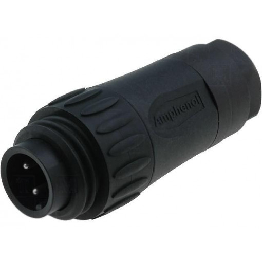 C016 20H003 110 12 C01620H00311012; Connector: circular; plug; PIN: 4; male; screw terminal; IP65,IP67; AMPHENOL C016 20H003 110 12 C01620H00311012; Connector: circular; plug; PIN: 4; male; screw terminal; IP65,IP67; AMPHENOL