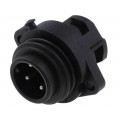C016 20C003 100 12; Connector: circular; socket; PIN: 4; male; screw terminal; 400V; 16A; AMPHENOL C016 20C003 100 12; Connector: circular; socket; PIN: 4; male; screw terminal; 400V; 16A; AMPHENOL